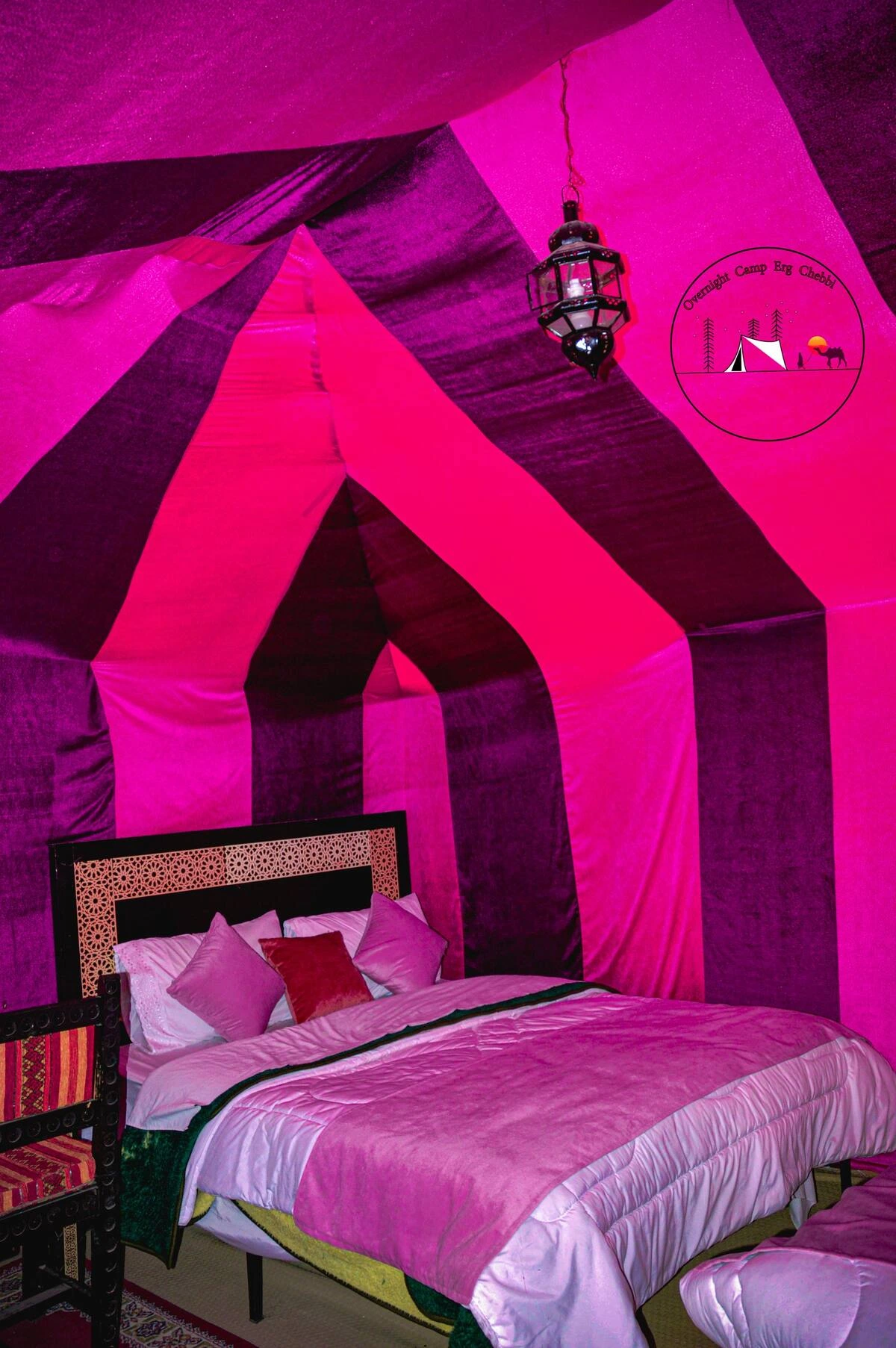 triple room in merzouga luxury desert camp